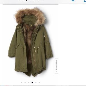 GAP 3 IN ONE PARKA ARMY GREEN